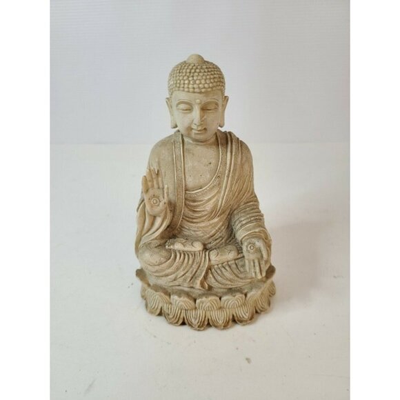 VINTAGE Serena Buddha Meditation Statue Home Decor - Picture 1 of 9